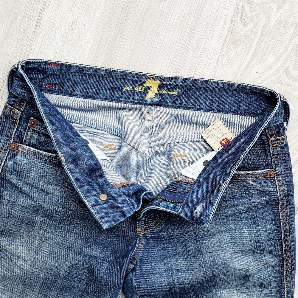 7 For All Mankind A Pocket Bootcut - Made in USA Jeans 🇺🇲 - Picture 4 of 10